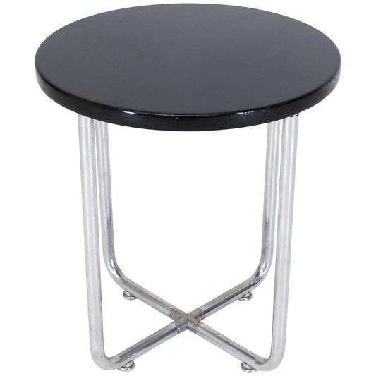 Josef Hofmann Art Deco Bauhaus Round Side Occasional Table Stand