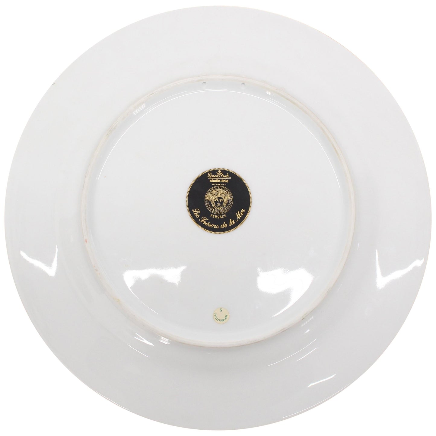 Rosenthal Versace Porcelain Charger Plate