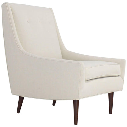 New Upholstery Mid-Century Modern Lounge Chair