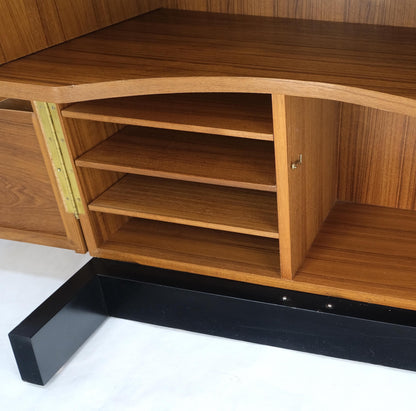 Danish Mid-Century Modern Teak Box Wooton Desk Table File Cabinet Organizer Mint