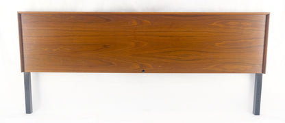 John Stuart Oiled Walnut Danish Mid Century Modern King Size Bed Headboard MINT!