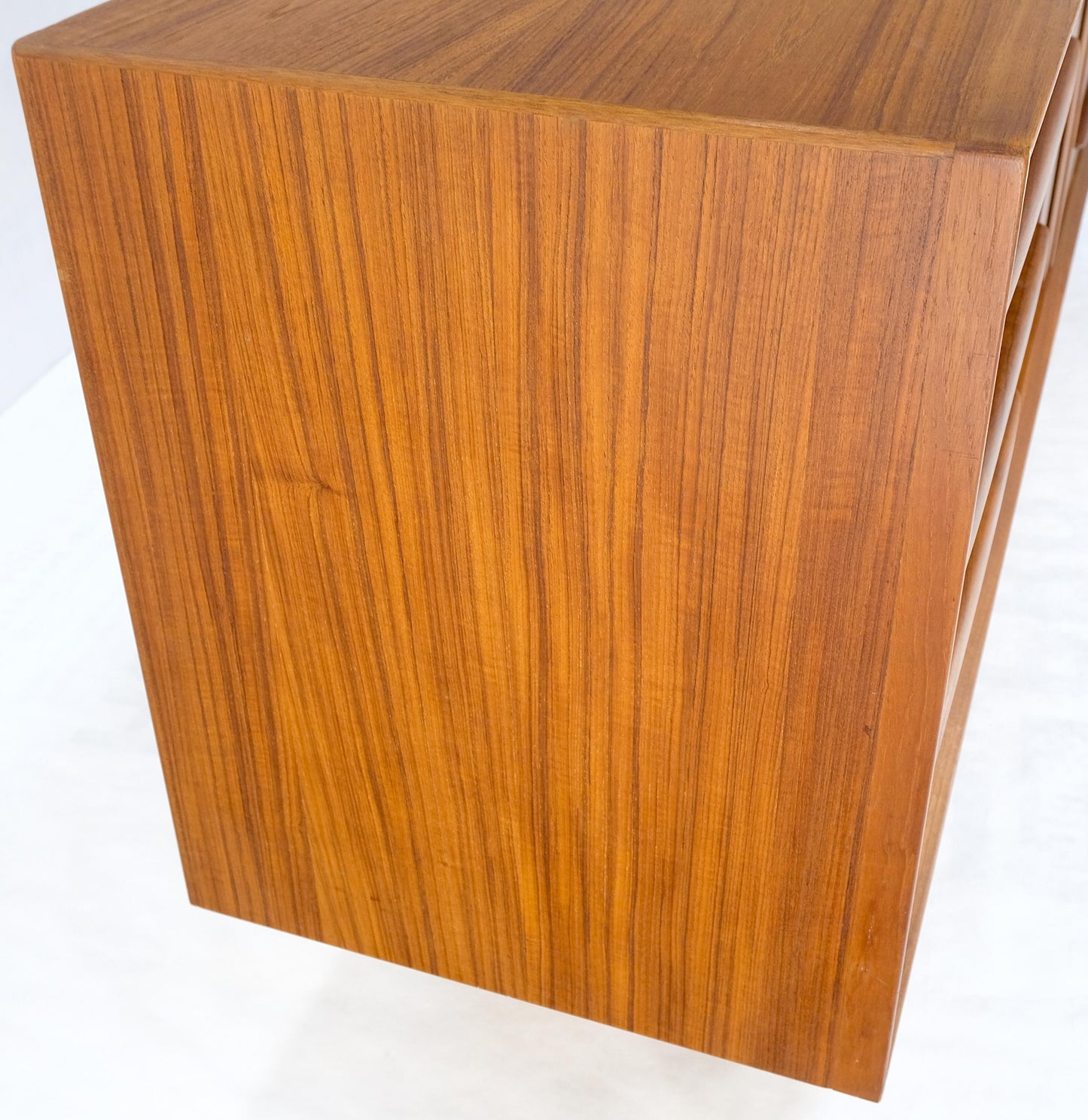 Teak Danish Mid-Century Modern Tambour Credenza Dresser by Falster Mint!