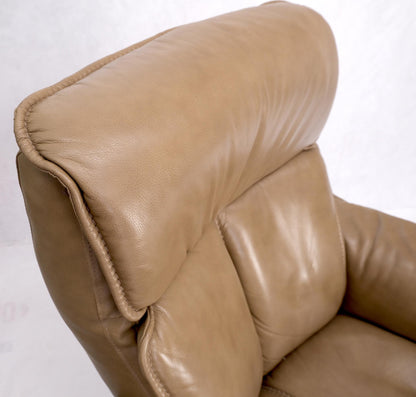 Leather Reclining Chair & Ottoman by Thomasville