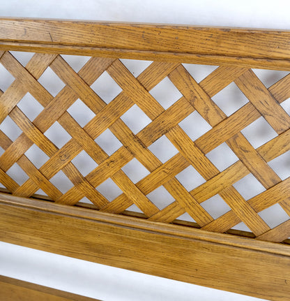 Henredon Lattice Queen or Full Size Headboard Bed Mint!