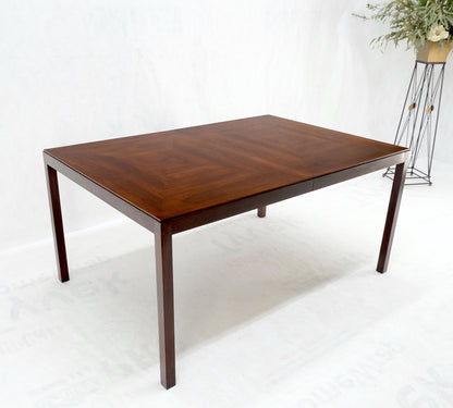 John Stuart Two Tone Leaves Mid-Century Modern Rectangle Dining Table Mint!