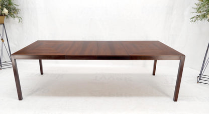 John Stuart Two Tone Leaves Mid-Century Modern Rectangle Dining Table Mint!