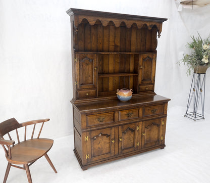 Dovetailed Drawer Quality Farmhouse Welsh Oak Cupboard Breakfront Sideboard MINT