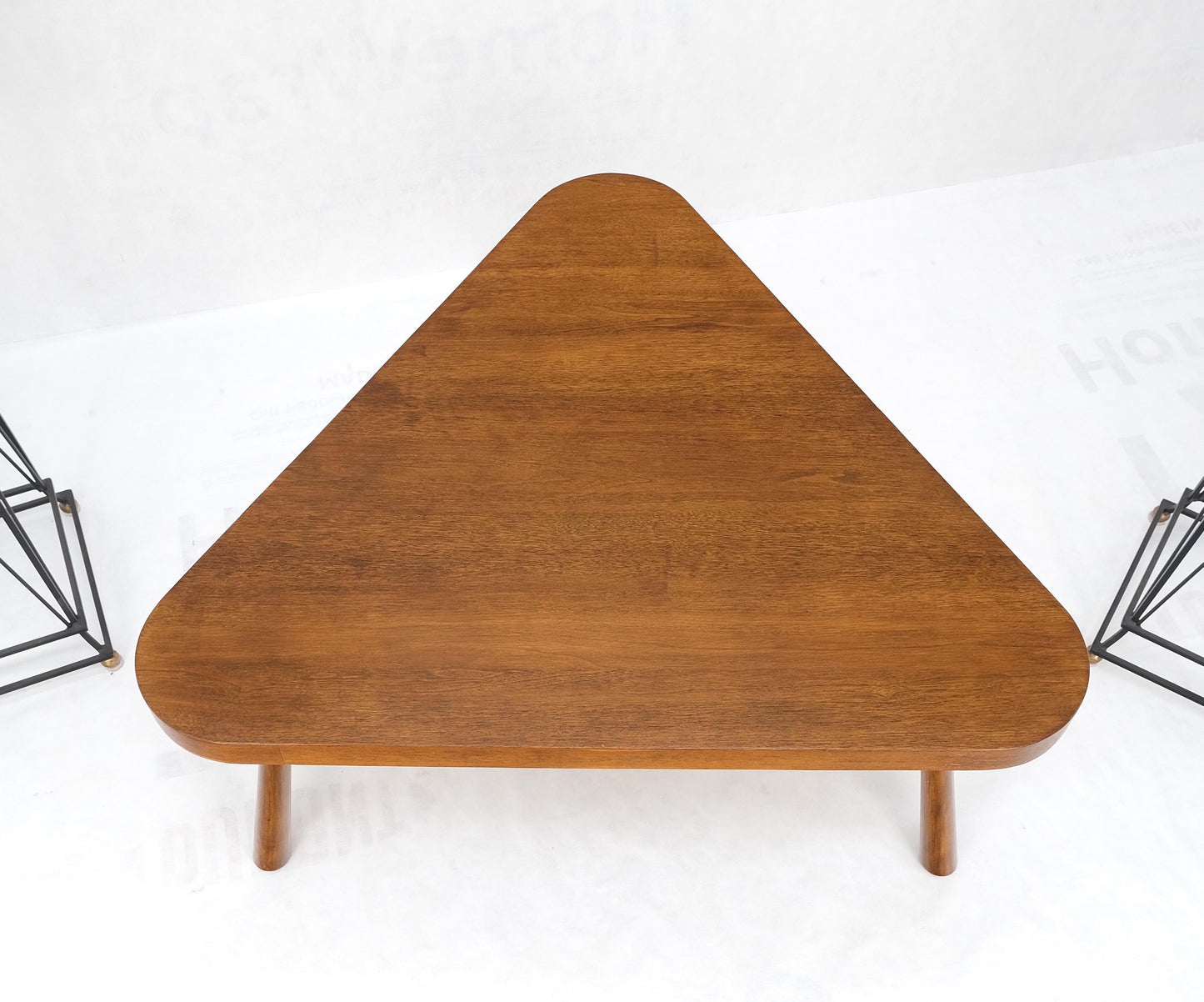 Gibbings for Widdicomb Triangular Tapered Dowel Leg Coffee Side Table Mint!