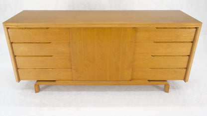 Edmond Spence 9 Drawers Blond Birch Swedish Mid Century Modern Dresser Credenza