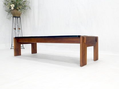 Adrian Pearsall Solid Walnut Slate Like Top 5' Long Rectangle Coffee Table MINT!