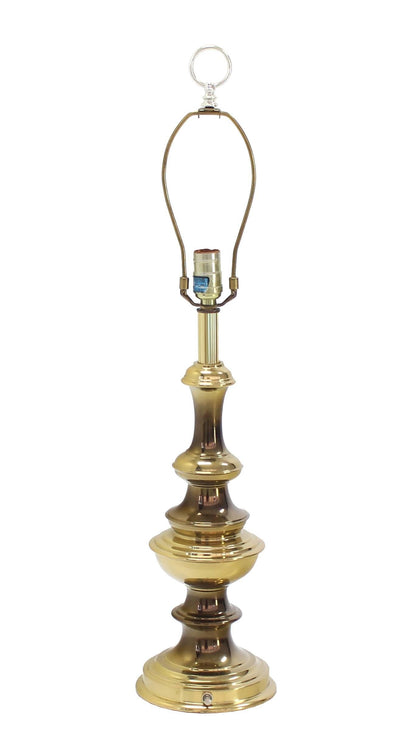 Heavy Solid Brass Table Lamp