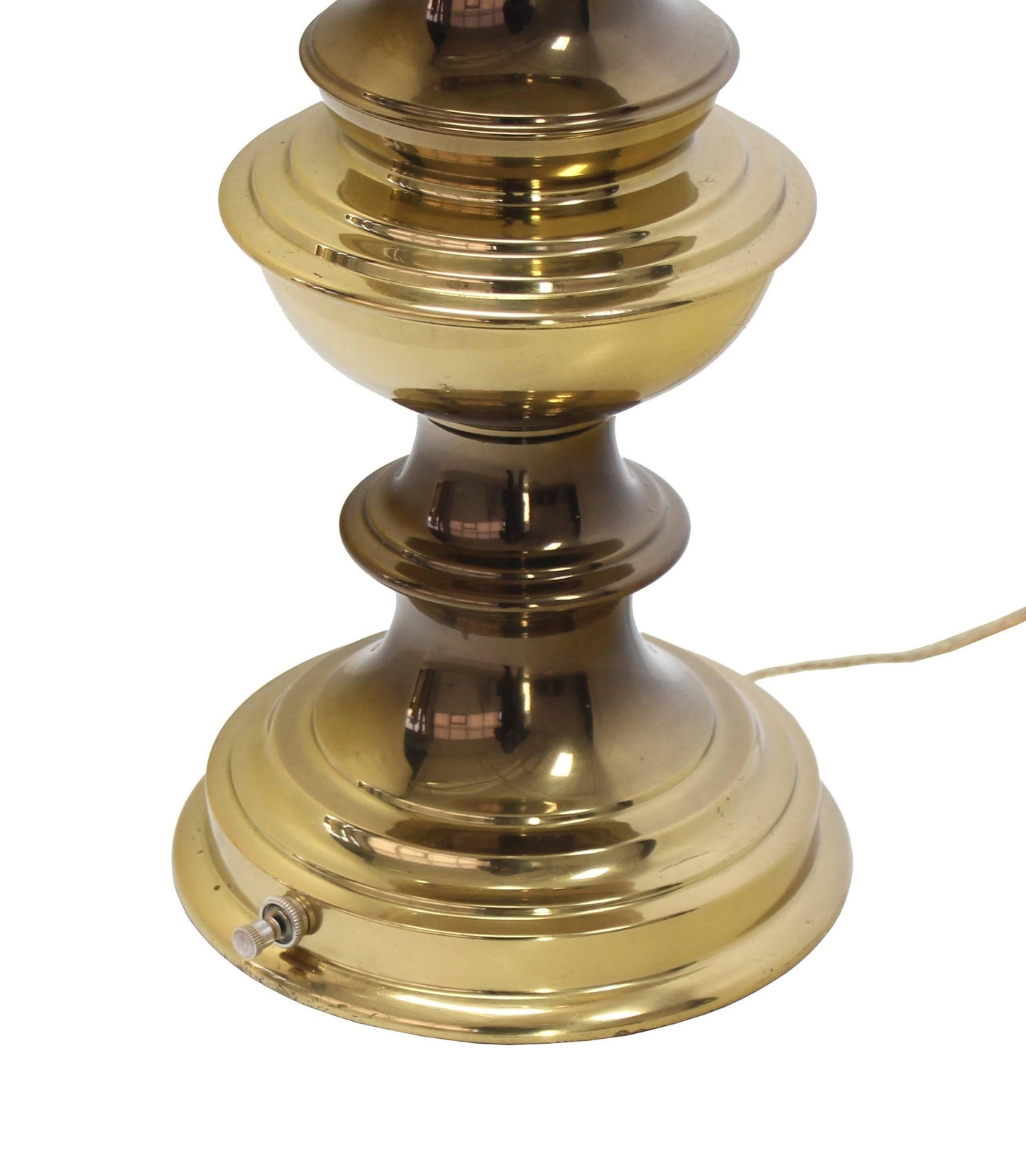 Heavy Solid Brass Table Lamp