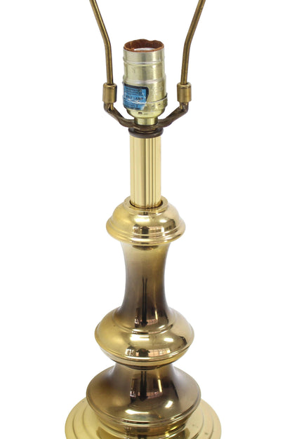 Heavy Solid Brass Table Lamp