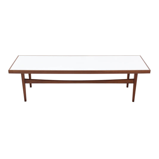 Walnut Long Rectangular Coffee Table