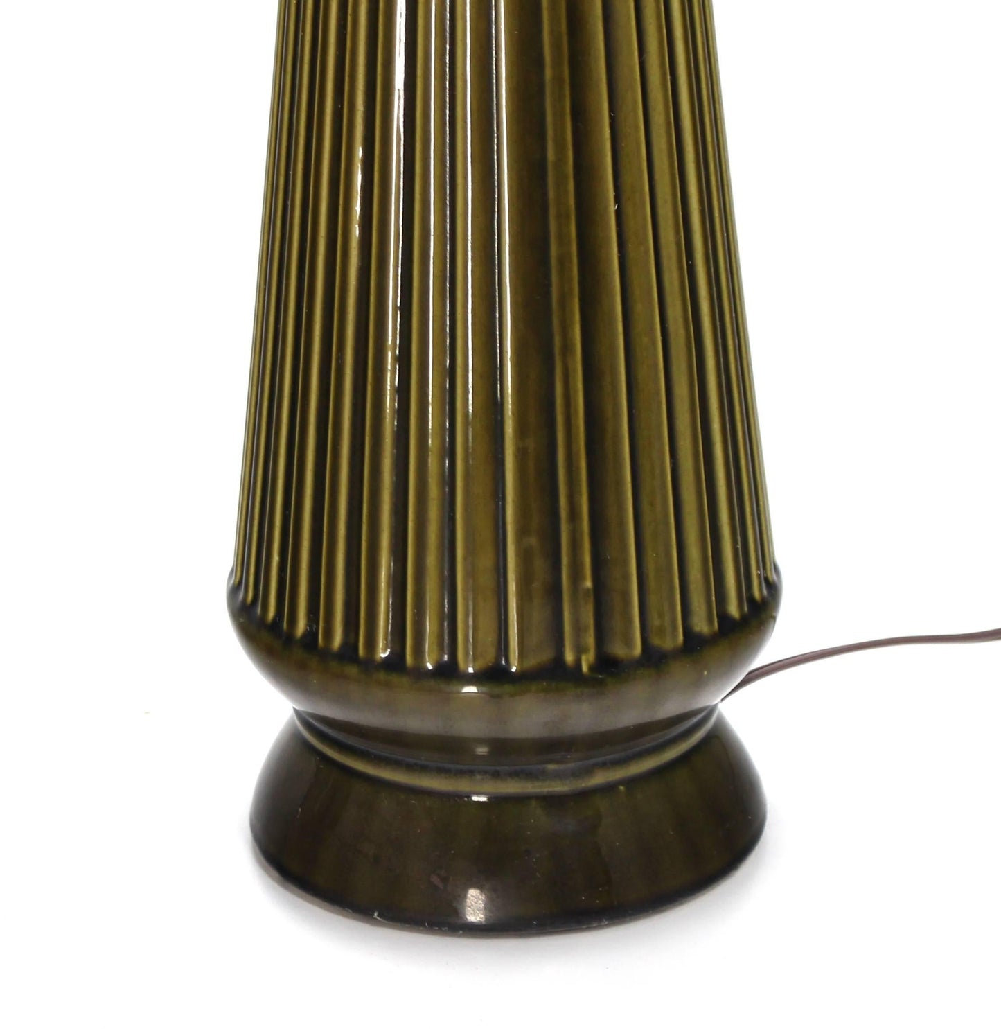 Art Potery Green Glase Table Lamp