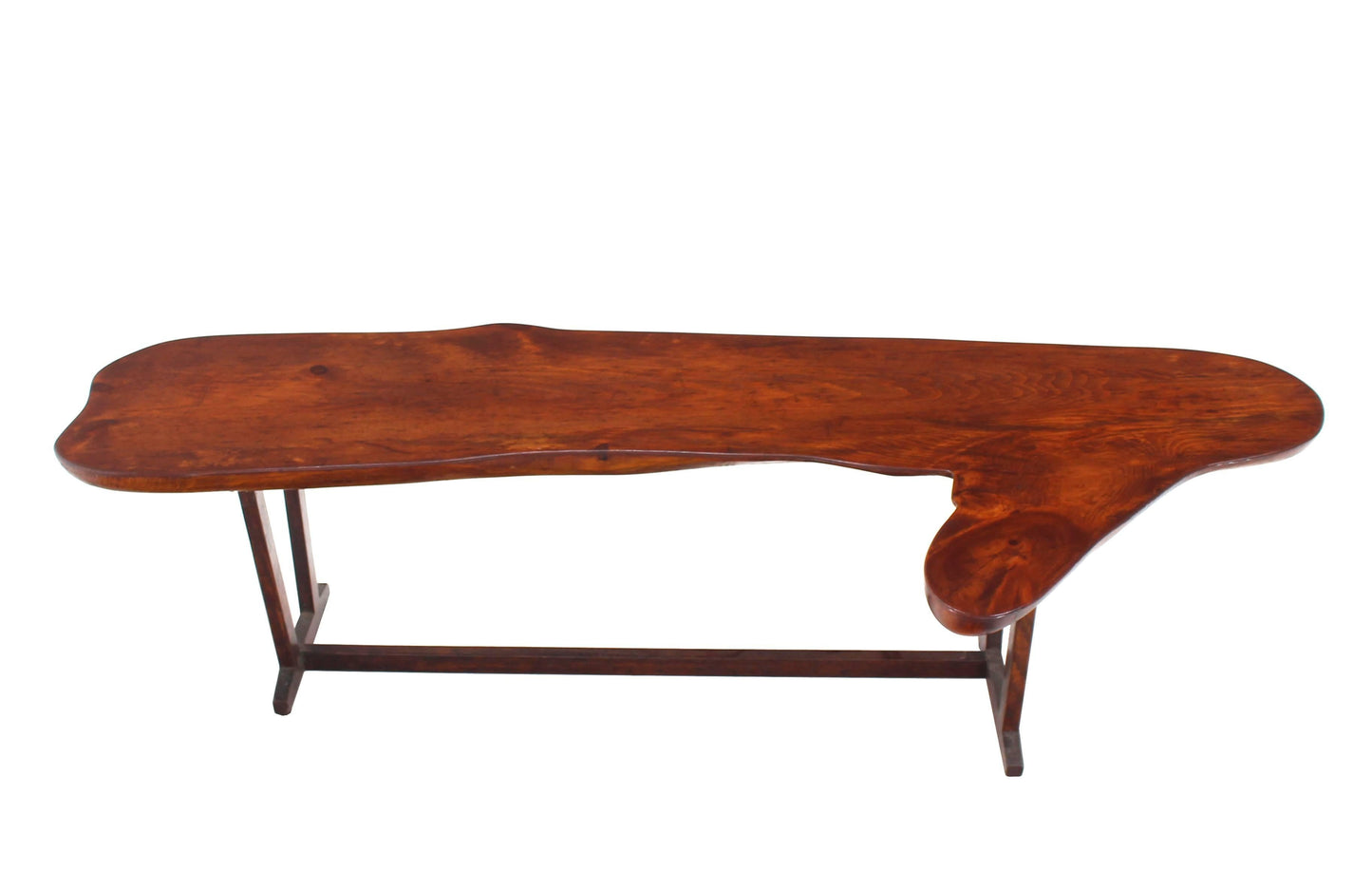 Organic Solid Top Coffee Table or Bench Live Edge