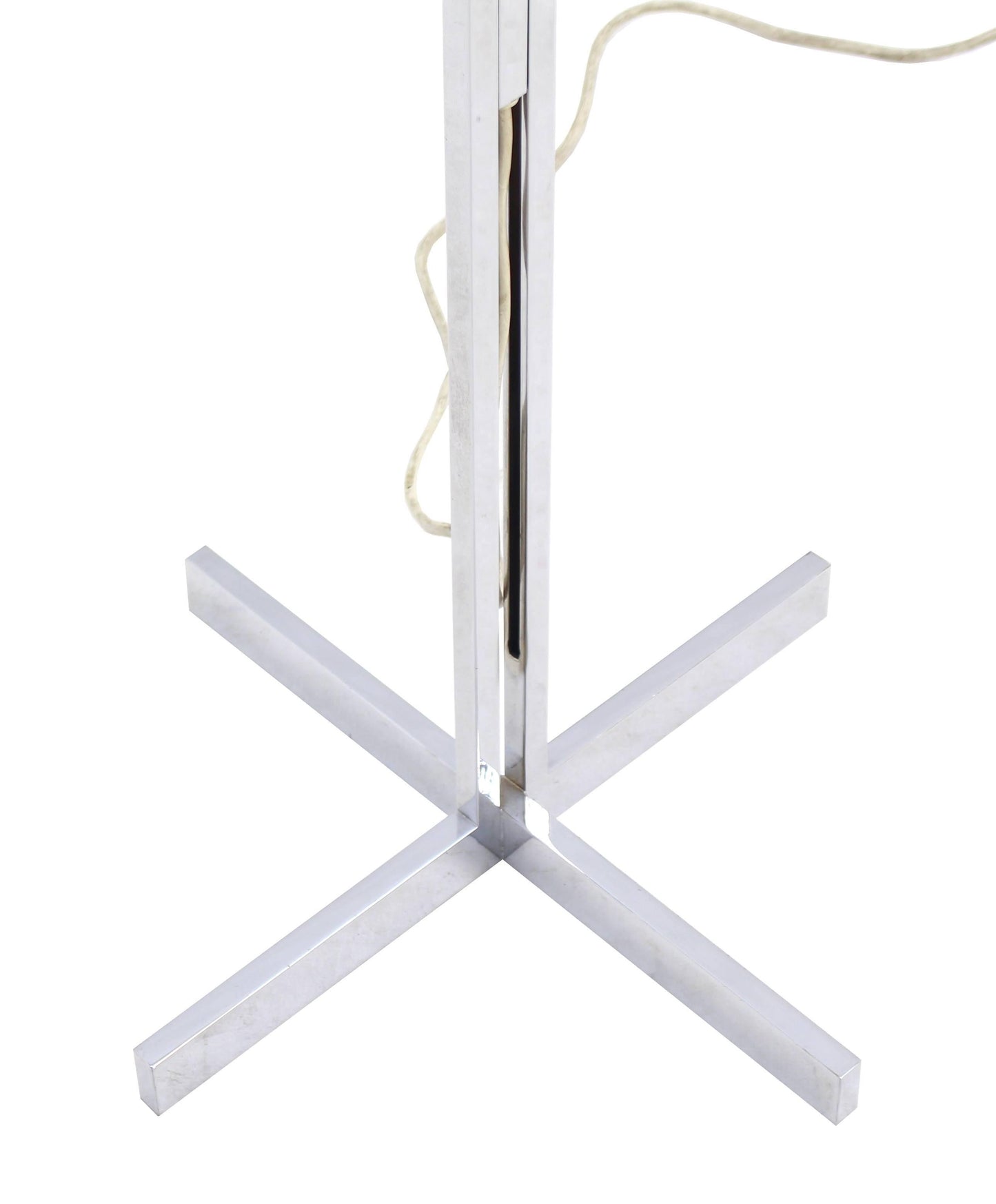 Adjustable Heigh Chrome Floor Lamp, Switzerland