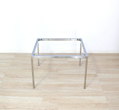 Solid Chrome Knoll Coffee Table Base