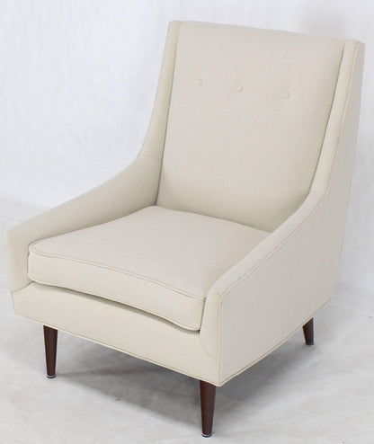 New Upholstery Mid-Century Modern Lounge Chair