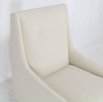 New Upholstery Mid-Century Modern Lounge Chair