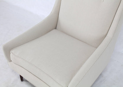 New Upholstery Mid-Century Modern Lounge Chair