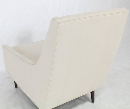 New Upholstery Mid-Century Modern Lounge Chair