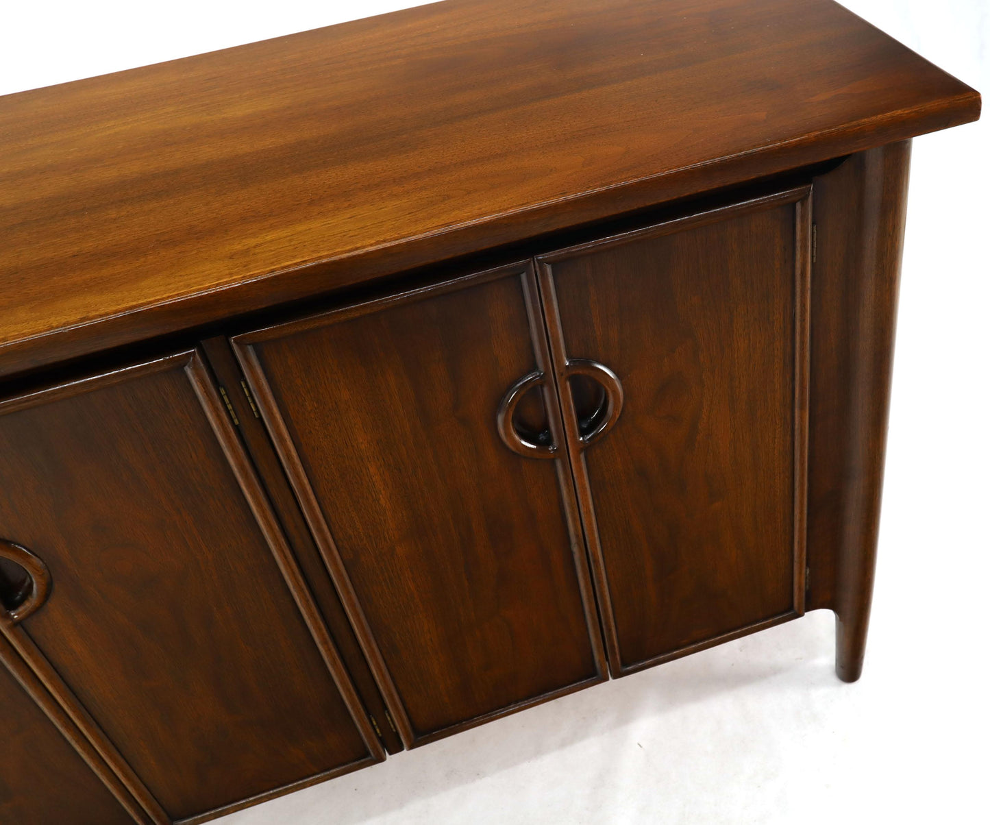 Exposed Sculptural Legs Nine Drawers Long Dresser Credenza