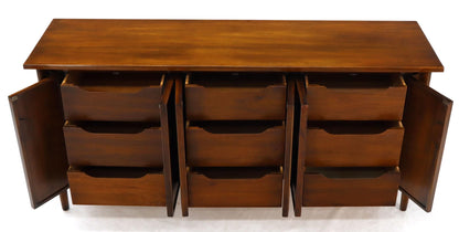 Exposed Sculptural Legs Nine Drawers Long Dresser Credenza