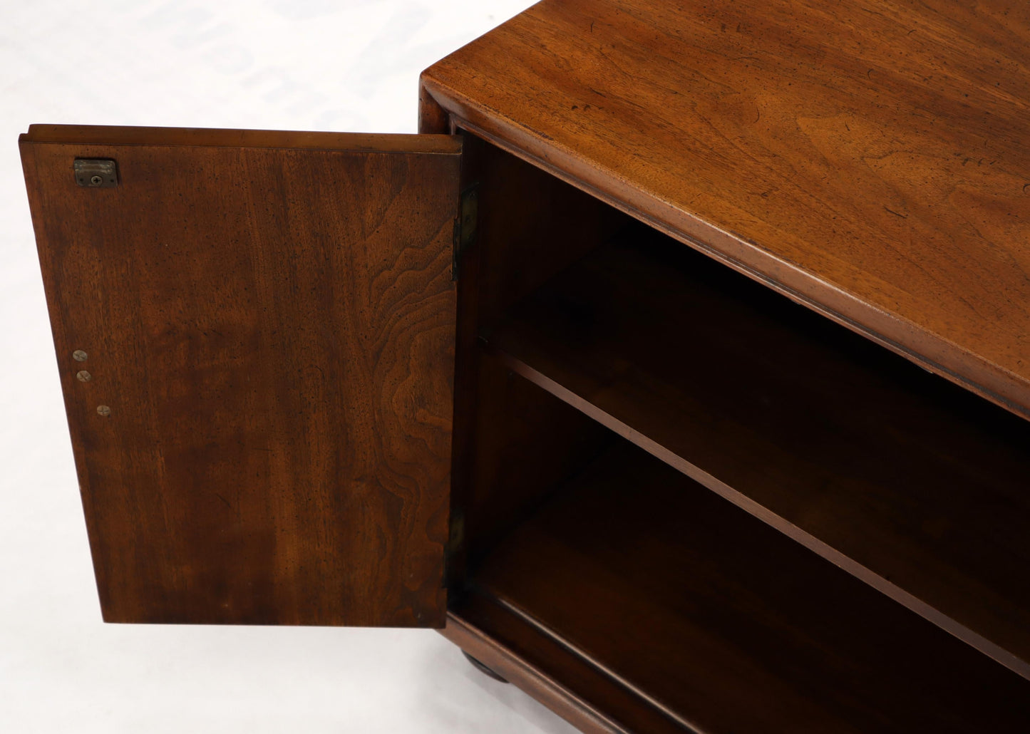 Pair of Mid-Century Modern Two Doors Nightstands by Henredon