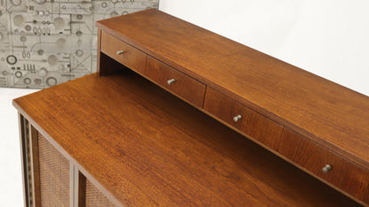 Mid-Century Modern High Chest Dresser with Separate Jewelry Compartment on Top