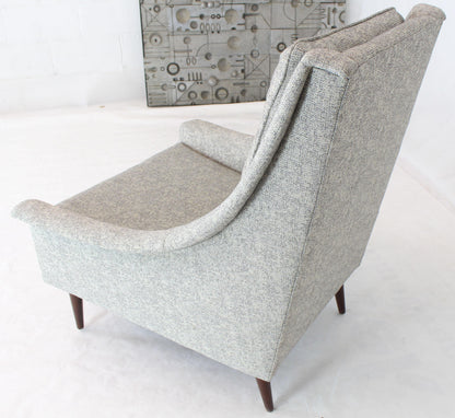 New Upholstery Mid-Century Modern Lounge Chair