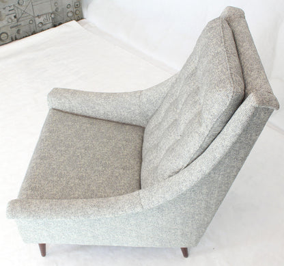 New Upholstery Mid-Century Modern Lounge Chair