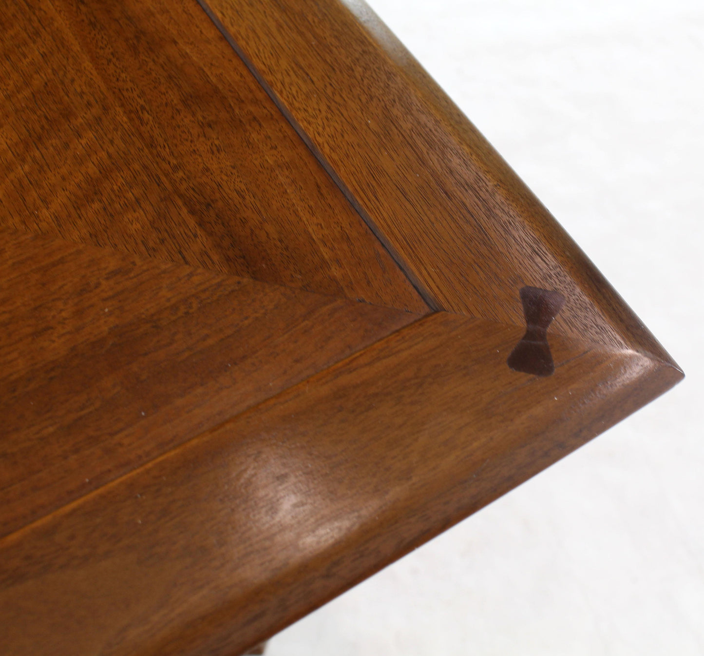 Drexel Walnut Square Occasional Side Table Stand