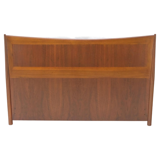 Mid Century American Modern Drexel Walnut Queen Size Bed Headboard MINT!