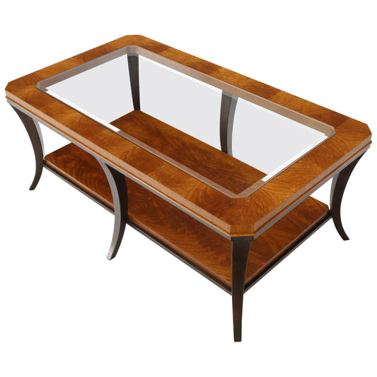 Henredon Six-Legged 2-Tier Coffee Table