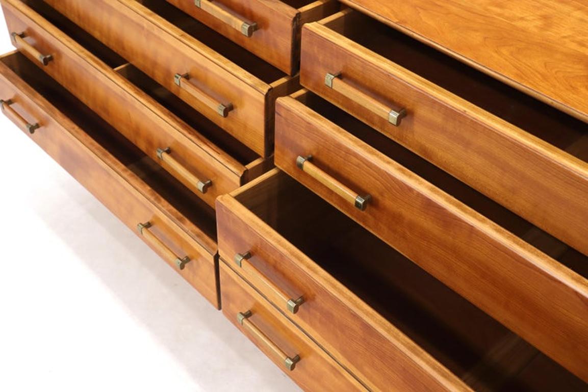 John Stuart Renzo Rutily 7 Drawers Dresser on Sculpted Legs