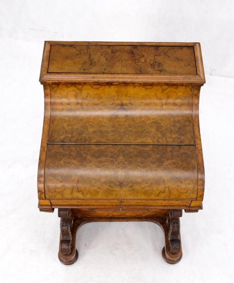 Victorian Davenport Desk Lift Top Pop Up Mechanism Concealed File Compartment