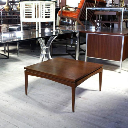 Nice Solid Design Square Walnut Coffee Table