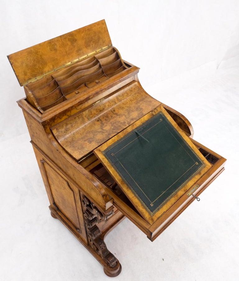 Victorian Davenport Desk Lift Top Pop Up Mechanism Concealed File Compartment