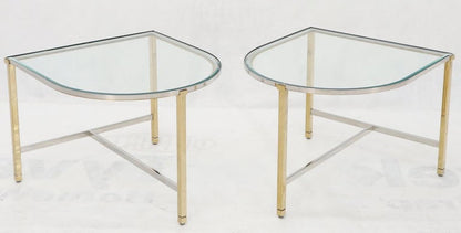 Racetrack Oval Shape Two Pieces Coffee Table