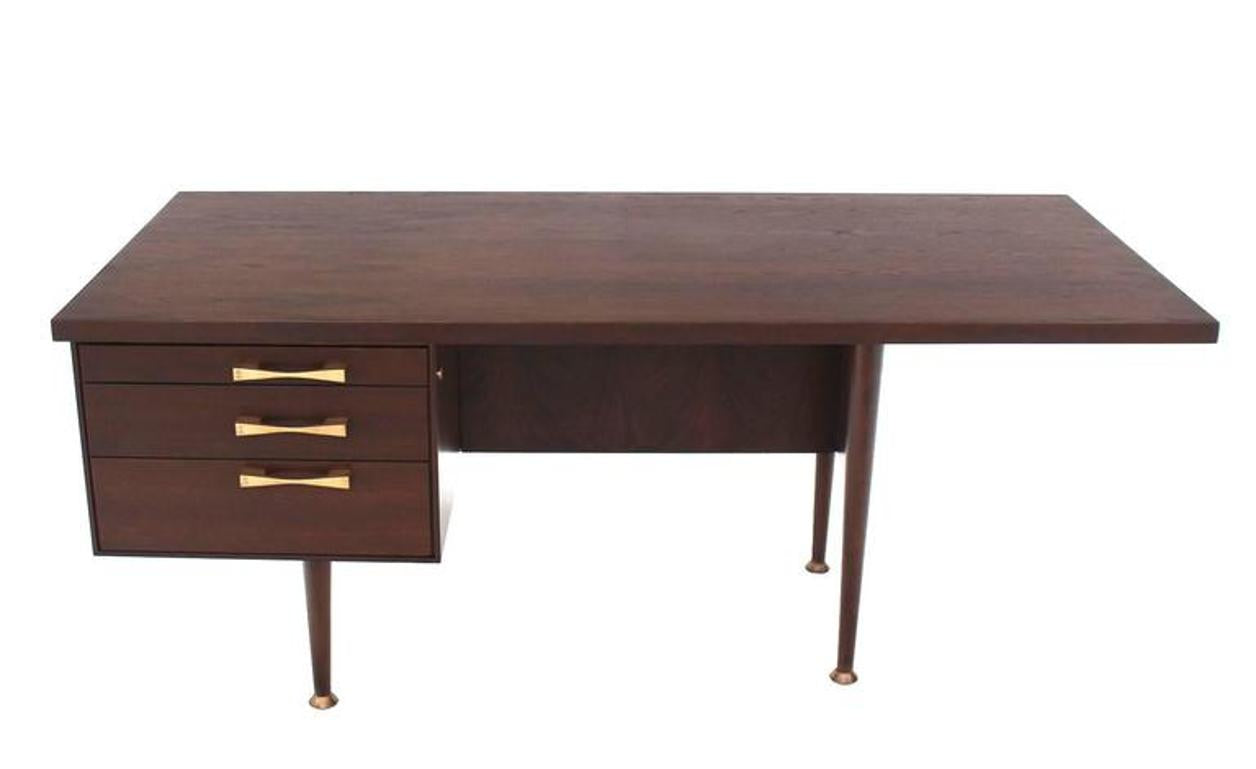 Large Executive Three-Drawer Desk or Writing Table