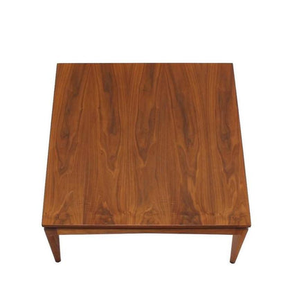 Nice Solid Design Square Walnut Coffee Table