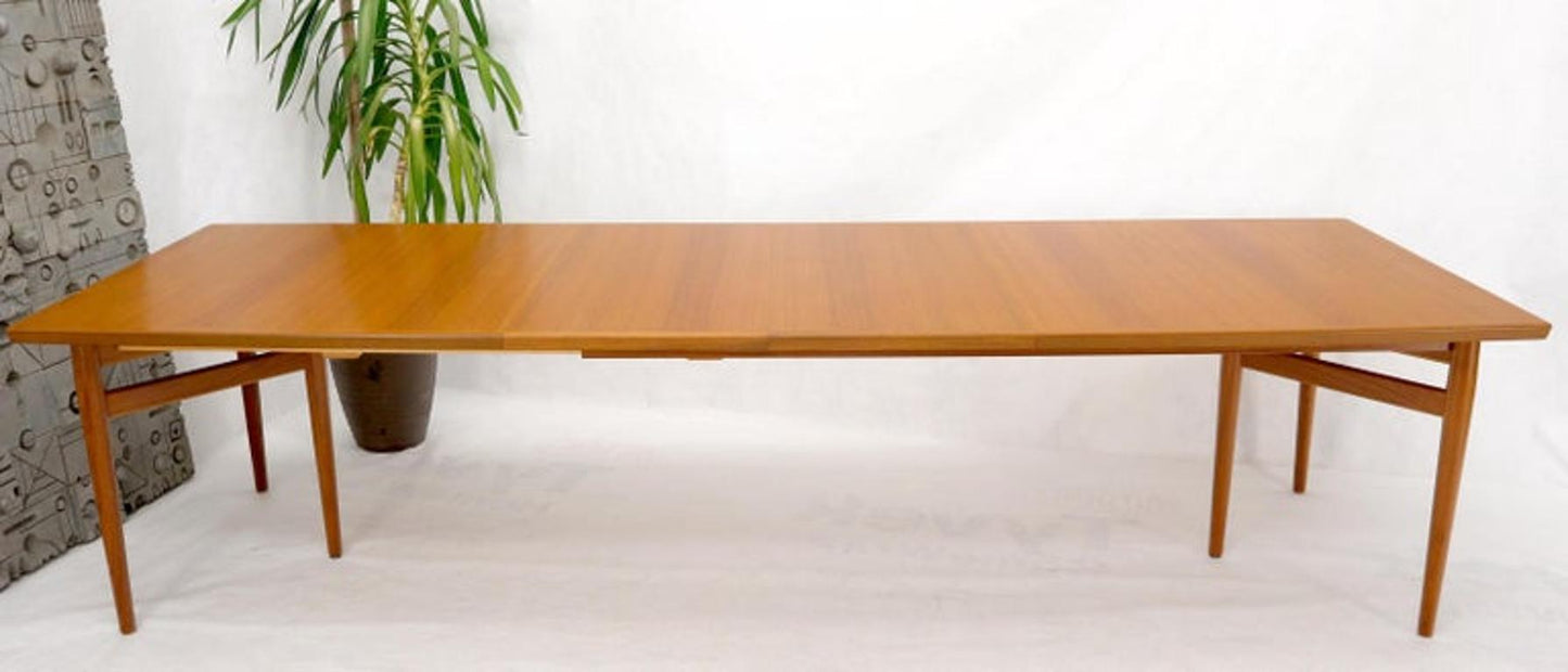 Arne Vodder for Sibast Large Oversize Dining Conference Table Extensions