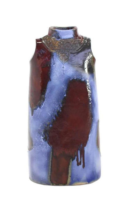 Large High Glazed Fired Ceramic Woma Torso Art Vase