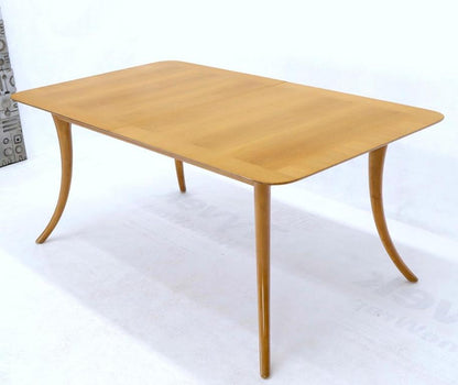 Gibbings for Widdicomb Klismos Style Dining Table with Two Extension Boards