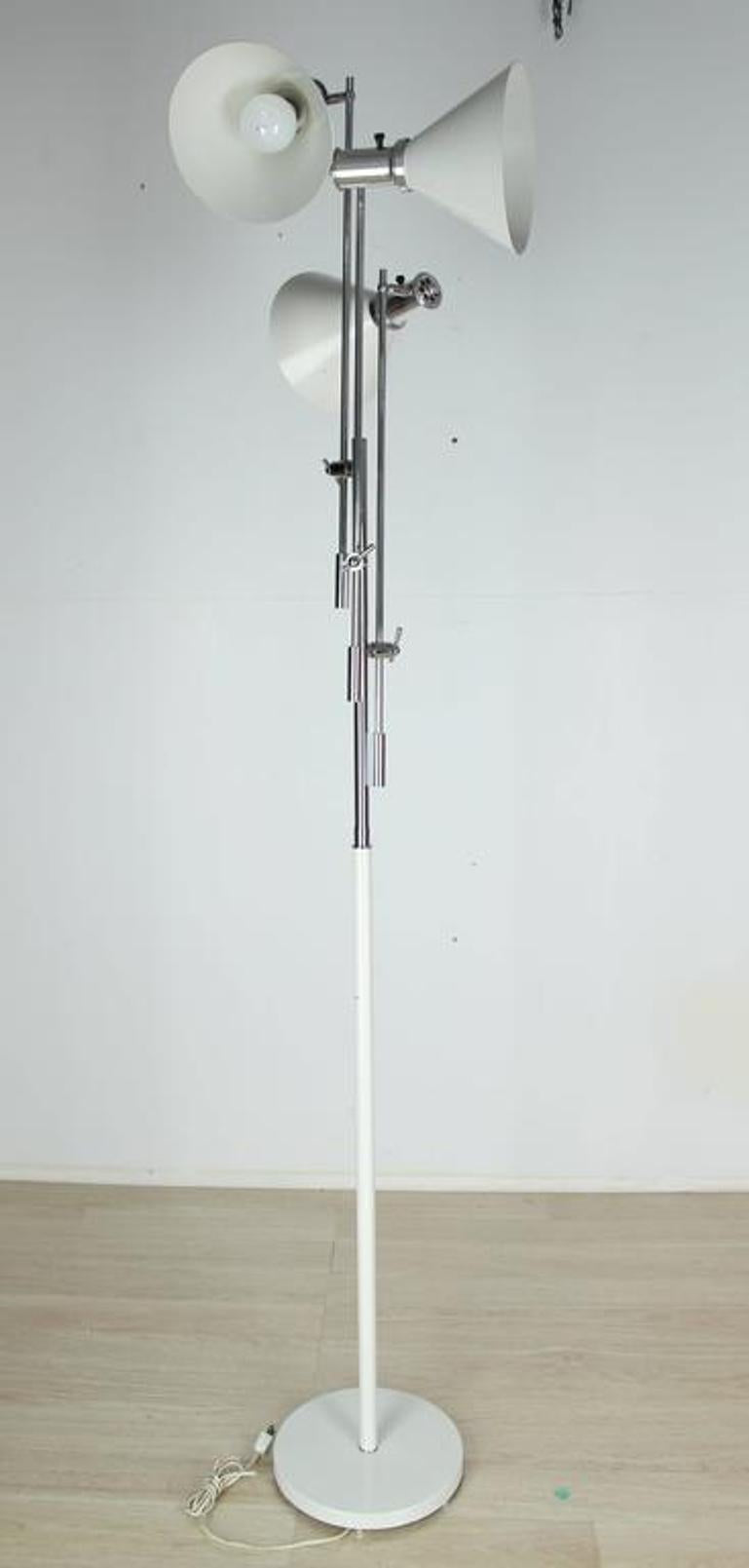 Arredoluce Style Italian Vintage Fully Adjustable Floor Lamp