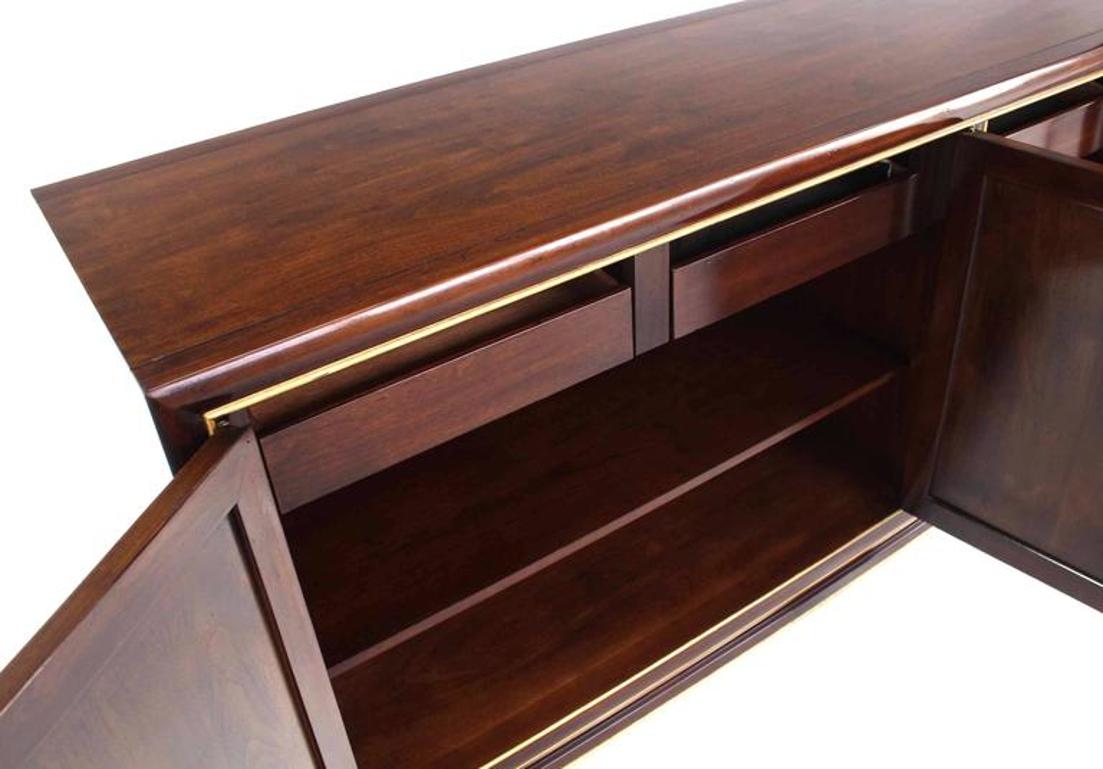 John Widdicomb Oriental Three Doors Credenza or Dresser