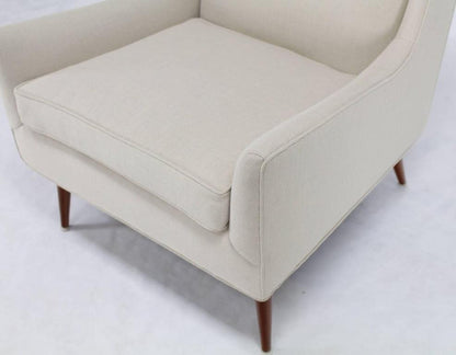 New Upholstery High Dowel Legs McCobb Lounge Chair