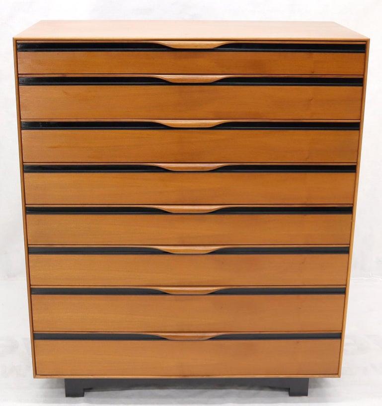 Large Eight Drawers Tall Dresser Chest