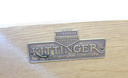 Kittinger White Painted Tall 5 Drawers Chest Dresser